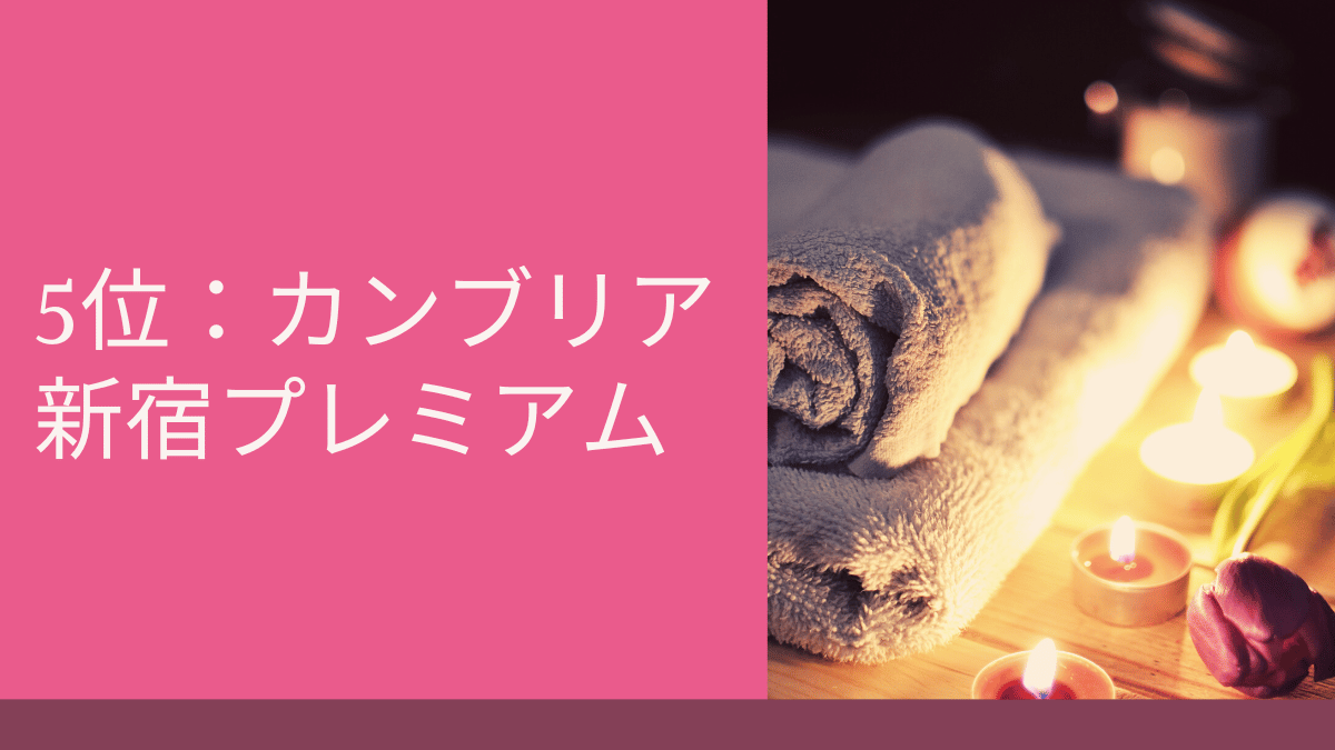 5位：カンブリア新宿プレミアム